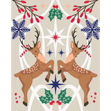 Ravensburger CreArt - Weihnachtlicher Hirsch, Malen 