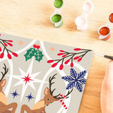 Ravensburger CreArt - Weihnachtlicher Hirsch, Malen 