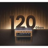 UGREEN Maxidok 17-in-1 Thunderbolt 5 Dockingstation silber
