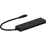 i-tec USB-C Slim Passive HUB 4 Port, USB-Hub schwarz