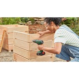 Bosch Heimwerken & Garten Akku-Schlagbohrschrauber EasyImpact 18V-40 grün/schwarz, Li-Ionen Akku 2,0Ah, Koffer, POWER FOR ALL ALLIANCE