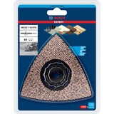Bosch Professional Expert Carbide Schleifplatte MAVZ 116 RT6 MultiMaterial, Ø 116mm, Schleifscheibe Starlock Max, K60