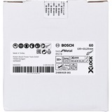 Bosch Professional PRO R574 X-LOCK Fiberschleifscheibe, Ø 125mm, K60 Bohrung 22,23mm