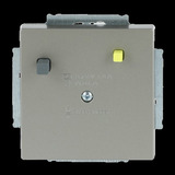 Busch-Jaeger Fehlerstromschutzschalter Unterputz Einsatz 3151 UC-866, Steckdose edelstahl, Retail