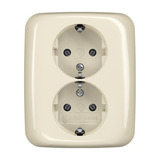 Busch-Jaeger Schutzkontakt-Doppelsteckdose Retail