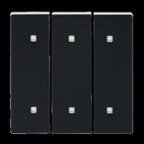 Busch-Jaeger Wippe dreifach Elektroniktaster anthrazit, Retail