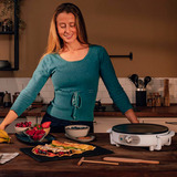 Cecotec Fun Creepy Crêpesmaker weiß, 1.200 Watt