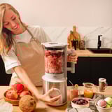 Cecotec Standmixer Grand Katana 2700MAX Total Destroy edelstahl/weiß, 2.700 Watt, 1,8 Liter