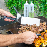 Char-Griller Grillplatten Starterset für Flat Iron Griddle, Grillbesteck 