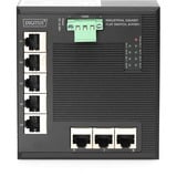 Digitus 8P G Ethernet Netzwerk  Switch, Flat, Industrial UNM 