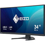 EIZO FlexScan EV3451X-BK, LED-Monitor 86.7 cm (34.1 Zoll), schwarz, UWQHD, Curved, HDMI, DP, USB-C, USB-Hub, 100Hz Panel