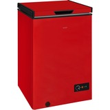 Exquisit GT100-300E, Gefriertruhe rot