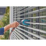 GARDENA Cleansystem Jalousienbürste, Waschbürste grau/türkis, Bürstenkopf beidseitig um 90° drehbar