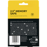 Intenso Memory Safe 1 TB, Externe Festplatte blau, extern, USB-A 3.2 Gen 1 (5 Gbit/s)