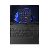 Lenovo ThinkPad E16 G3 (22AY004WGE), Notebook schwarz, Intel® Core™ Ultra 7 258V, Intel® Arc™ Graphics 140V, 32 GB LPDDR5X, 1 TB (1 TB SSD), Windows 11 Pro