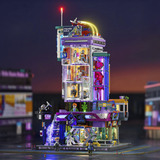 Lumibricks Cyberpunk Neoncity Cyber Couture Galleria, Konstruktionsspielzeug 
