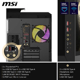 MSI MEG Vision X AI 2NVR7-236AT, Gaming-PC schwarz/transparent, Windows 11 Home