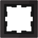 Merten Rahmen 1-fach schwarz (matt), Retail