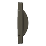 Merten Zentralplatte mit Rollladen-Tast-Rastschalter-Einsatz aus Metall bronze, Retail