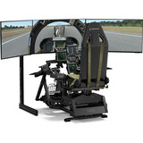 Next Level Racing Flight Seat Pro NLR-S039, Sim Rig schwarz/olivgrün, Boeing Military Edition
