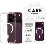 PanzerGlass CARE Samba Case, Handyhülle transparent/weiß, Apple iPhone 18 Pro / 17 Pro, MagSafe