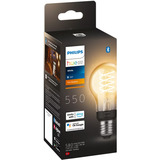 Philips HUE White Filament Lampe E27 A60 550 lm, LED-Lampe 