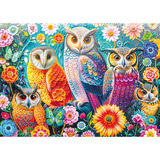 Schmidt Spiele Eulen und Blumen, Puzzle 1000 Teile