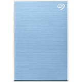 Seagate One Touch mit Kennwort 1 TB, Externe Festplatte hellblau, Micro-USB-B 3.2 Gen 1 (5 Gbit/s)