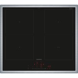 Siemens ED645HQC1E iQ500, Autarkes Kochfeld schwarz/edelstahl, 60 cm, Home Connect