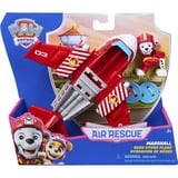 Spin Master Paw Patrol Air Rescue - Marshalls Feuerwehrflugzeug, Spielfahrzeug  mit Geschoss-Abwurf und Marshall Spielfigur 