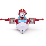 Spin Master Paw Patrol Air Rescue - Marshalls Feuerwehrflugzeug mit Geschoss-Abwurf und Marshall Spielfigur , Spielfahrzeug 