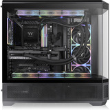 Thermaltake View 600 TG Black, Big-Tower-Gehäuse schwarz, Tempered Glass