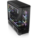 Thermaltake View 600 TG Black, Big-Tower-Gehäuse schwarz, Tempered Glass