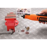 BLACK+DECKER Multifunktions-Werkzeug BCRT8IK-XJ, 7,2Volt orange/schwarz, 52-teiliges Zubehör, im Koffer