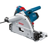 Bosch Tauchsäge GKT 55 GCE Professional, mit FSN 1400, Handkreissäge blau, 1.400 Watt, L-BOXX