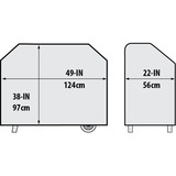 Broil King Crown Pellet 500 Select Exact-Fit Schutzhülle, Schutzhaube schwarz