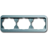 Busch-Jaeger Abdeckrahmen dreifach waagerecht alpha titan, Retail