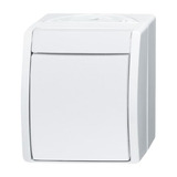 Busch-Jaeger Ausschalter 2601/2 W-54 weiß (matt), Retail