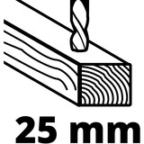 EINHELL Schlagbohrmaschine TC-ID 650 E rot/schwarz, 650 Watt
