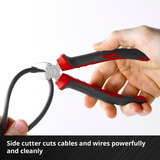 EINHELL Zangen-Set, 3-teilig  schwarz/rot, 180 / 250 mm