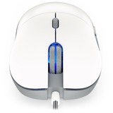 ENDORFY GEM Onyx White, Gaming-Maus weiß/grau