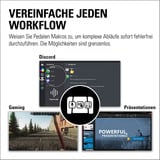 Elgato Stream Deck Pedal, Pedale schwarz
