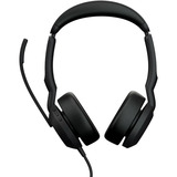 Jabra Evolve2 50, Headset schwarz, Microsoft Teams Version, Bluetooth 5.2, USB-C und USB-A, Stereo