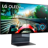 LG OLED evo Flex, OLED-Fernseher 106 cm(42 Zoll), schwarz, UltraHD/4K, HDR, Dolby Atmos, 120Hz Panel
