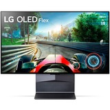 LG OLED evo Flex, OLED-Fernseher 106 cm (42 Zoll), schwarz, UltraHD/4K, HDR, Dolby Atmos, 120Hz Panel