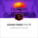 MAGIX SOUND FORGE Pro 17, Multimedia-Software Deutsch