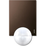 Merten Bewegungsmelder Argus 220 Grad Flächenüberwachung mit Funkmodul MEG5628-3115 dunkelbraun, Retail