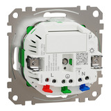 Merten Connected Schutzkontaktsteckdose mit Ein-/Ausschalter, 16 Ampere, Unterputz, glänzend weiß (glänzend), Retail