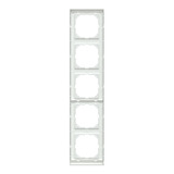 Merten Decor-Rahmen fünffach, Abdeckung eiche, Retail