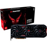 PowerColor Radeon RX 9070 Red Devil 16GB OC, Grafikkarte schwarz, RDNA4, GDDR6, 3x DisplayPort, 1x HDMI